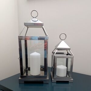 Pottery barn "Malta" Lanterns - Set of 2 (Host Pick)